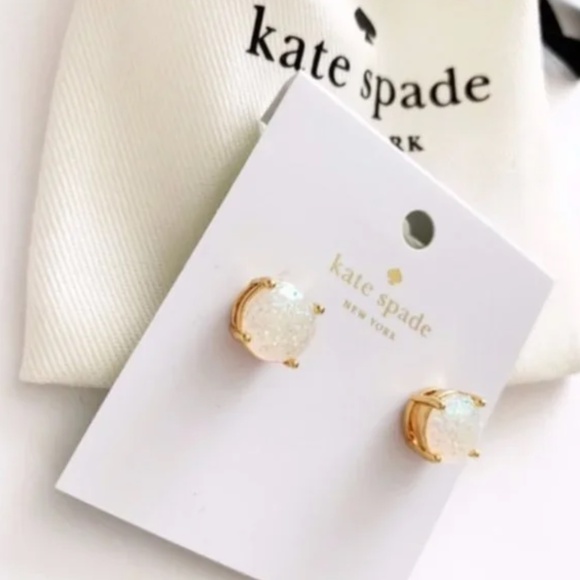 kate spade glitter studs. - Picture 2 of 3